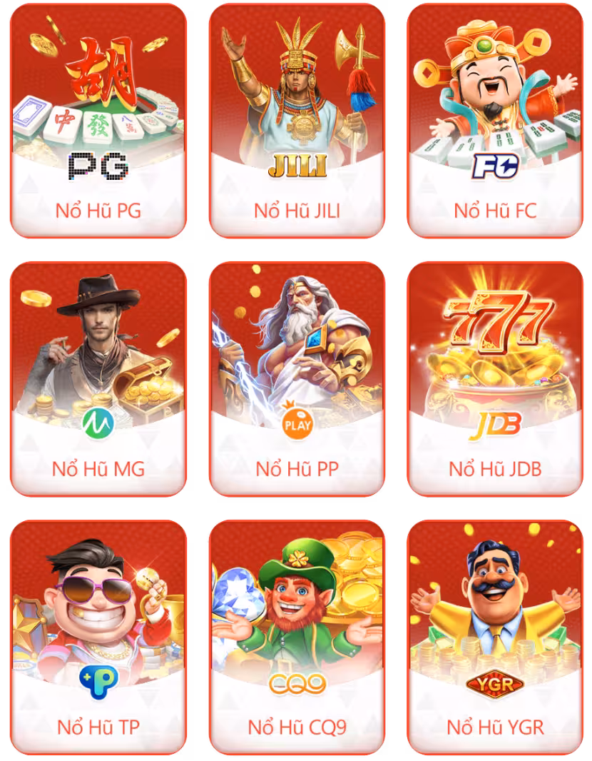 Sảnh game Nổ hũ LV88